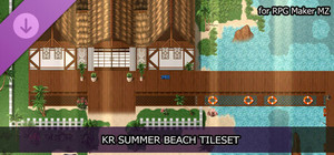 RPG Maker MZ - KR Summer Beach Tileset banner