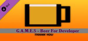G.A.M.E.S - Beer For Developer banner