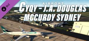 X-Plane 11 - Add-on: Airfield Canada - CYQY - J.A. Douglas McCurdy Sydney Airport banner