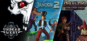 The FPS, the Platformer and the Roguelite banner