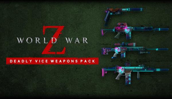 World War Z: Deadly Vice Weapons Skin Pack