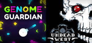 🧬 Genome Guardian × Undead West 🤠: Roguelike Bullet Hell Shooters banner