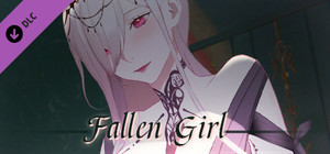 Fallen girl - Black rose and the fire of desire banner