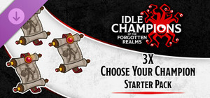 Idle Champions - 3x Choose Your Champion Starter Pack banner