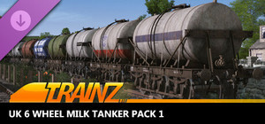 Trainz Plus DLC - UK 6 Wheel Milk Tanker Pack 1 banner