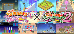 YEAH! YOU WANT "THOSE GAMES," RIGHT? SO HERE YOU GO! NOW, LET'S SEE YOU CLEAR THEM! 1+2 banner