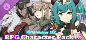 RPG Maker MZ - RPG Character Pack 15 banner