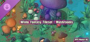 RPG Maker MZ - Winlu Fantasy Tileset - Mushroom banner