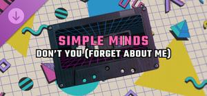 Synth Riders: Simple Minds - "Don't You (Forget About Me)" banner