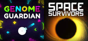 🧬 Genome Guardian × Space Survivors 🌌: Sci-fi Roguelike Shooters banner