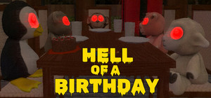 Hell of a Birthday banner