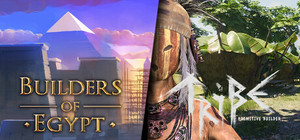 Builders of Egypt and Tribe: Primitive Builder banner
