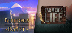Builders of Egypt and Farmer's Life banner