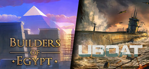 Builders of Egypt and UBOAT banner