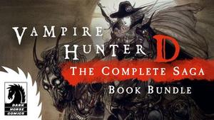Vampire Hunter D-The Complete Saga Book Bundle banner