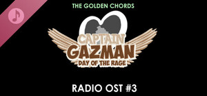 Captain Gazman Day Of The Rage - The Golden Chords Radio - Donate button (5$) banner