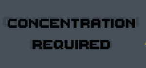 Concentration Required banner