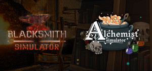 Alchemist and Blacksmith Simulators banner