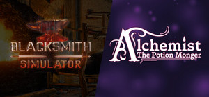 Alchemist: The Potion Monger and Blacksmith banner