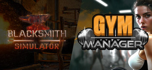 Gym Manager and Blacksmith Simulator banner