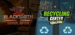 Recycling Center and Blacksmith Simulator banner
