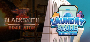 Laundry Store and Blacksmith Simulators banner