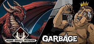 None Shall Intrude - Garbage banner