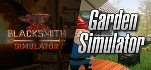 Garden and Blacksmith Simulators banner
