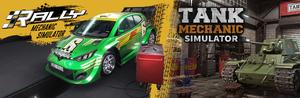 Rally Mechanic & Tank Mechanic Simulator banner