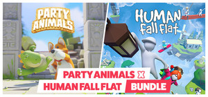 Party Animals X Human Fall Flat banner