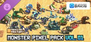 RPG Developer Bakin Mokemo Factory MONSTER PIXEL PACK Vol.1 banner