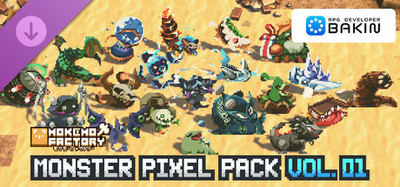 RPG Developer Bakin Mokemo Factory MONSTER PIXEL PACK Vol.1