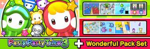 Party Party Time 3 + Wonderful Pack Set banner