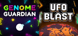🧬 Genome Guardian × UFO BLAST 🛸: Sci-Fi Roguelike Shooters banner