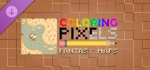 Coloring Pixels - Fantasy Maps Pack banner