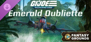 Fantasy Grounds - G.I. JOE Roleplaying Game The Emerald Oubliette Adventure banner
