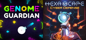 ⬤ Genome Guardian × HexaScape: Cyber Defense ⬣ banner