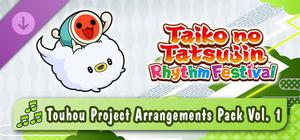 Taiko no Tatsujin: Rhythm Festival - Touhou Project Arrangements Pack Vol. 1 banner