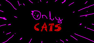 ONLY CATS banner