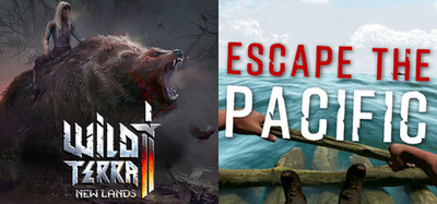 🏰 Wild Terra 2 × Escape The Pacific 🌊: Survive, craft, build on the island