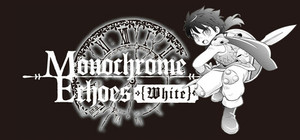 Monochrome Echoes - white banner