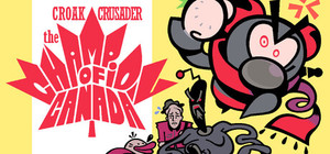 Croak Crusader: the Champion of Canada banner