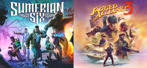 Sumerian Six x Jagged Alliance 3 banner