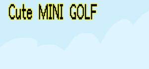 Cute MINI GOLF banner