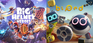 Big Helmet Heroes x Biped banner