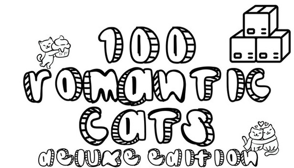 100 Romantic Cats Deluxe Edition