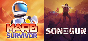 Mars Survivor + Son of a Gun banner
