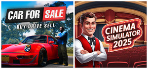 Car for Sale with Cinema Simulator banner