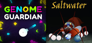 🧬 Genome Guardian × Saltwater 🦞: Survival Roguelite Shooters banner