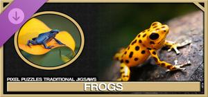 Pixel Puzzles Traditional Jigsaws Pack: Frogs banner